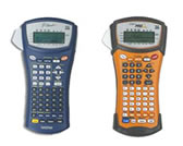 Brother's PT-1600 support-key image shows two related handheld P-touch label makers