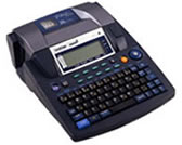 Brother P-touch PT9600 desktop label maker with display, control panel and full QWERTY keyboard